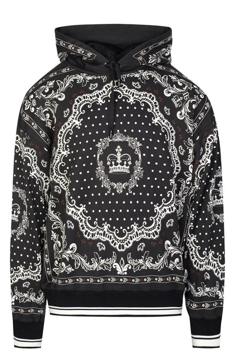 dolce gabbana hoodie men fashion reps|dolce and gabbana crown hoodie.